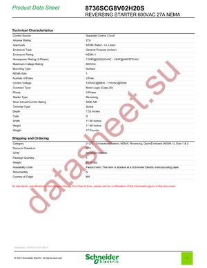 8736SCG8V02H20S datasheet  